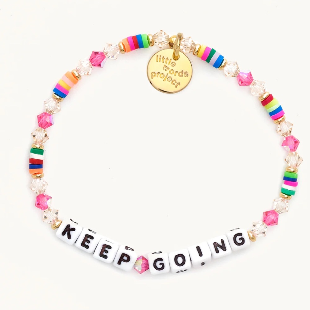 Little Words Project Keep Going Bracelet